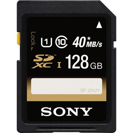 Sony 128GB Class10 SDXC UHS-1 Memory Card