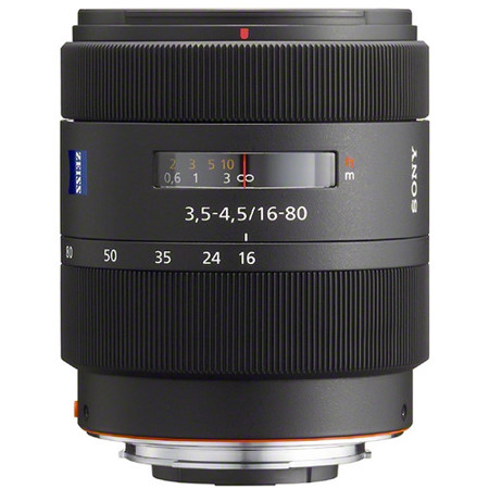 Sony 16-80mm f/3.5-4.5 Vario-Sonnar T* DT a (Alpha) Mount Digital SLR 5x Zoom Lens.