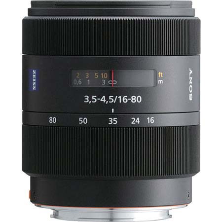 USED Sony 16-80mm f/3.5-4.5 Vario-Sonnar T* DT a (Alpha) Mount