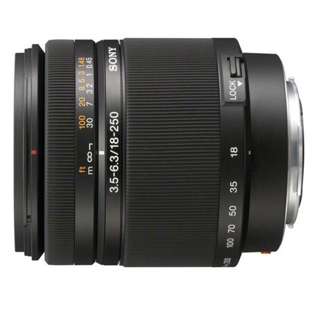 Used Sony 18-250mm f/3.5-6.3 DT ED a (alpha) Mount Zoom Lens