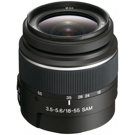 Sony DT 18-55mm f/3.5-5.6 Standard Zoom Lens for (alpha) DSLR Camera