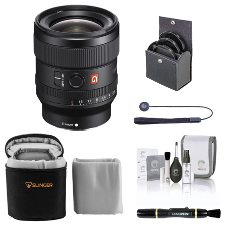 Sony FE 24mm f/1.4 GM Lens for Sony E with Accessories Kit