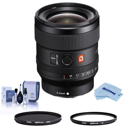 Sony FE 24mm f/1.4 GM Lens for Sony E with Hoya NXT Plus 67mm UV+CPL Filter Kit