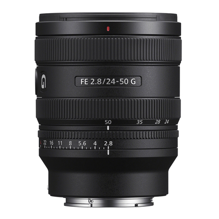 Sony FE 24-50mm f/2.8 G Lens with 67mm Filter Kit, Case