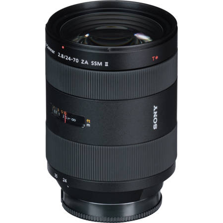 Sony 24-70mm f/2.8 Vario-Sonnar T* Zeiss ZA SSM II, A-Mount Lens