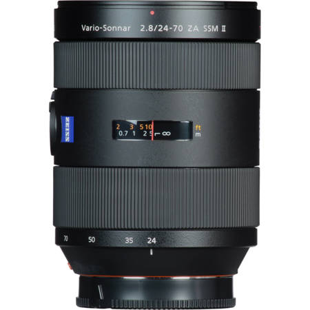 Sony 24-70mm f/2.8 Vario-Sonnar T* Zeiss ZA SSM II, A-Mount Lens