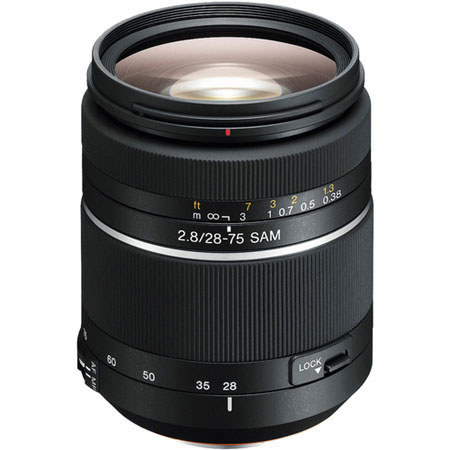 Sony 28-75mm Zoom a (Alpha) Mount Zoom Lens Kit w/UV Filter & Cleaning Kit