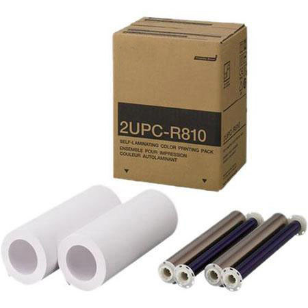 DNP 2UPCR810 8x10in Self-Laminating Color Print Pack