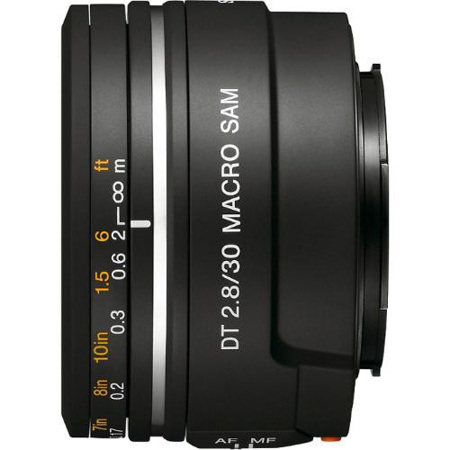 Sony 30mm f/2.8 DT AF Macro SAM Lens f/Alpha A Cameras