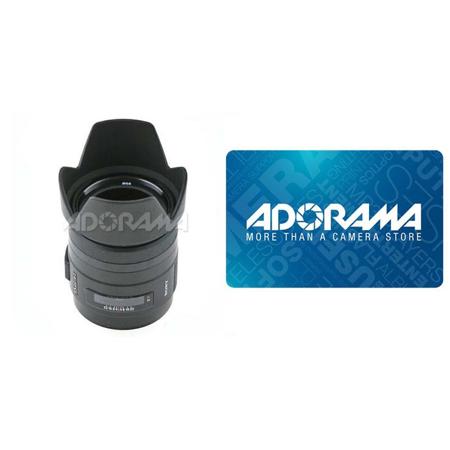 Sony 35mm f/1.4 G-Series Lens for Alpha A Cameras w/$100.00 Adorama Gift Card