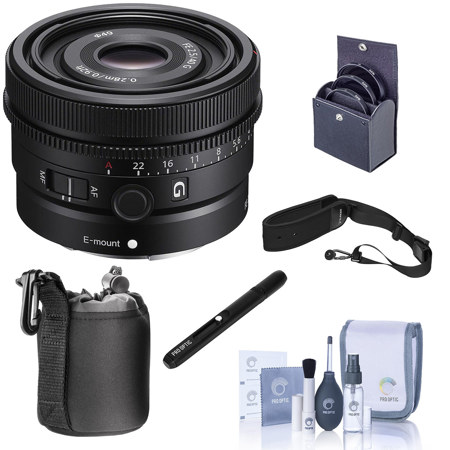 Sony FE 40mm f/2.5 G Lens for Sony E with Accessories Kit
