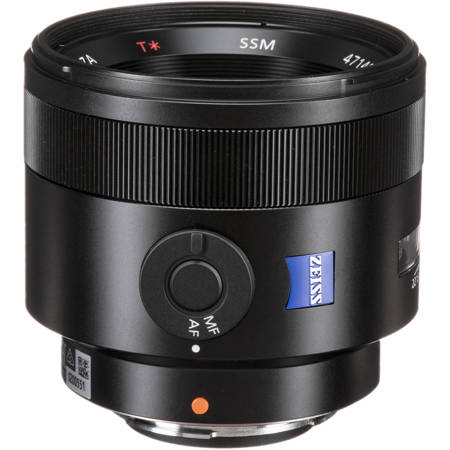 Used Sony Carl Zeiss Planar T* 50mm F1.4 ZA Lens for (alpha