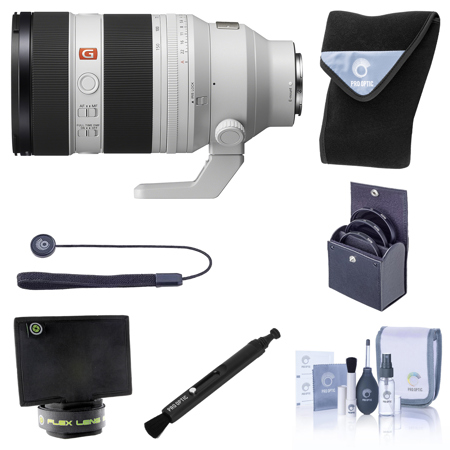Sony FE 50-150mm f/2 GM Lens, Bundle with 19" Lens Wrap, 95mm Filter Kit, Flex Shade, Lens Pen Lens Cleaner, Cleaning Kit, Lens Cap Tether