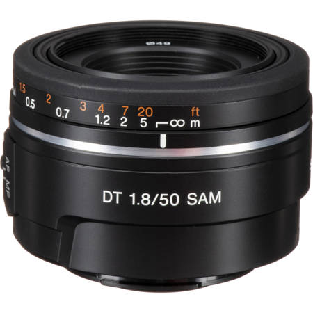 Sony DT 50mm f/1.8 SAM A-Mount Lens