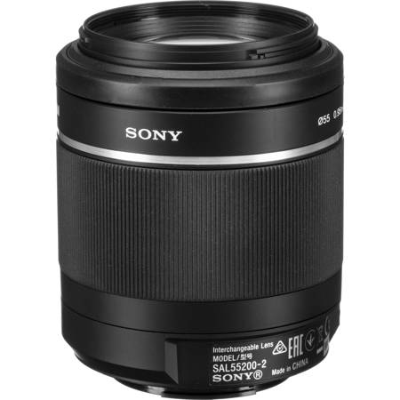 Sony DT 55-200mm f/4-5.6 Telephoto Zoom Lens Version 2 for (alpha) DSLR Camera