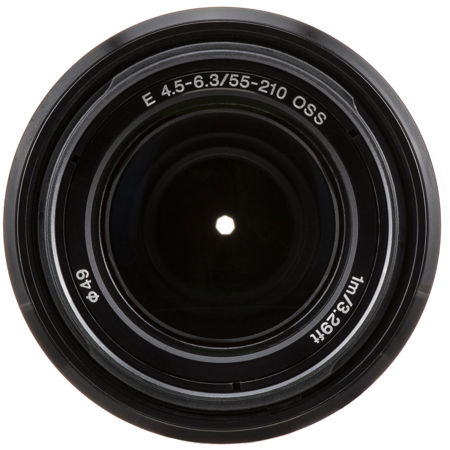 Sony E 55-210mm f/4.5-6.3 OSS Lens (Silver) |SEL55210