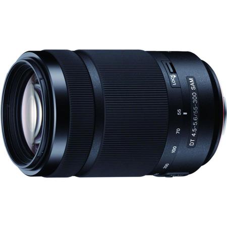 Sony 55-300mm f/4.5-5.6 DT SAM Telephoto Zoom Lens for A Alpha