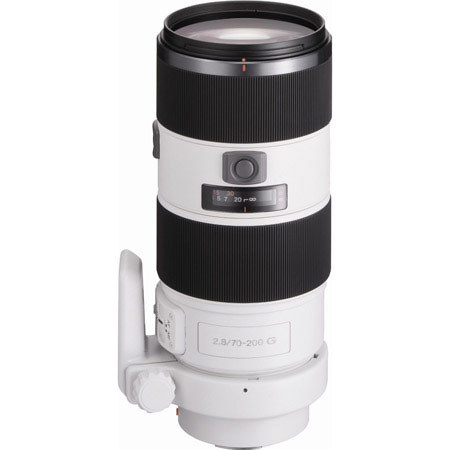Sony 70-200mm f/2.8 SSM G-Series A-Mount Digital SLR Telephoto Zoom Lens