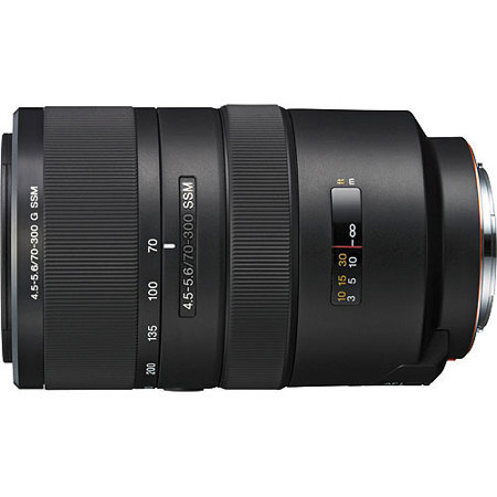 Sony 70-300mm f4.5-5.6 Telephoto Zoom Lens for A Alpha DSLR Cameras