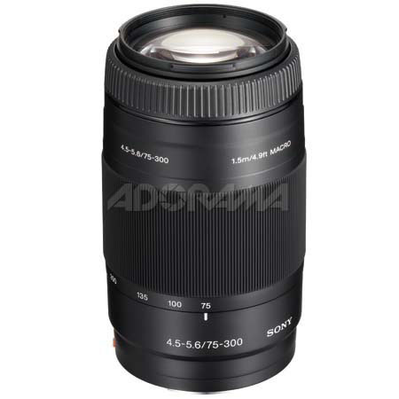 Sony 75-300mm Mount Digital SLR Telephoto Zoom Lens Kit