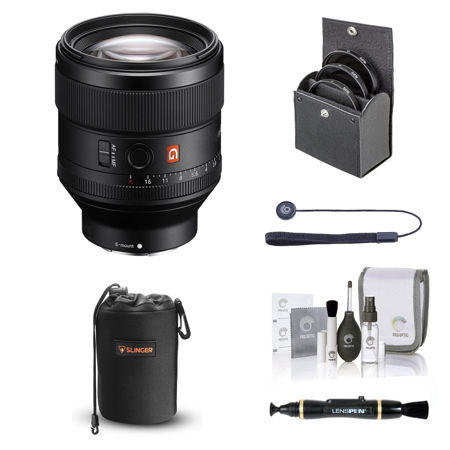 Sony FE 85mm f/1.4 GM Lens for Sony E with Accessories Kit