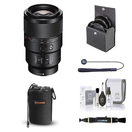 Sony FE 90mm f/2.8 Macro G OSS Lens with Accessories Kit
