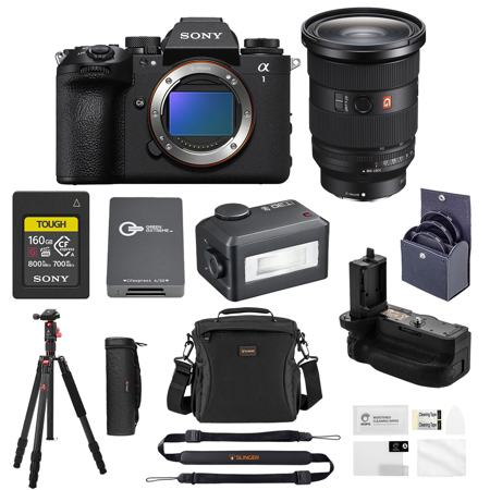 Sony a1 II Mirrorless Camera with FE 24-70mm f/2.8 Lens, with Accessory Kit