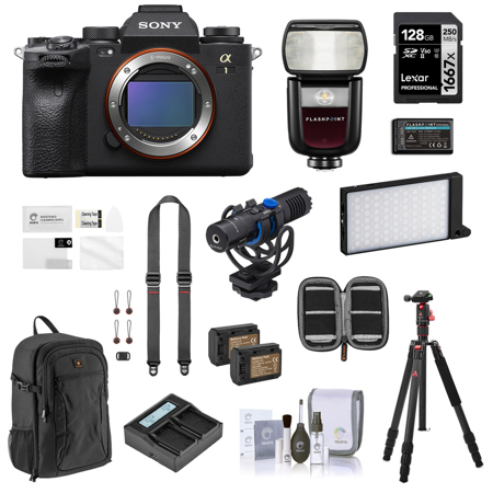 Sony Alpha a1 Mirrorless Camera, Bundle with Complete Kit