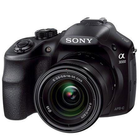 Sony Alpha A3000 Digital Camera with 18-55mm Lens with and Free Accessories