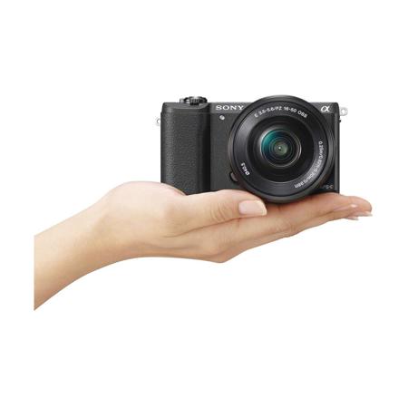 Sony Alpha a5100 Mirrorless with 16-50mm OSS Lens, Black