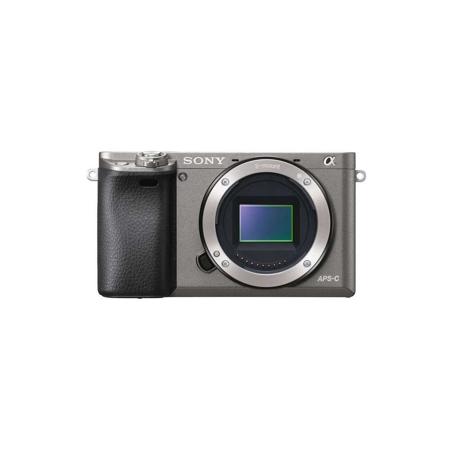 Sony Alpha A6000 Mirrorless Digital Camera Body, 24.3MP, 3.0" LCD Display, Tru-Finder 0.39" 1,440k-Dot OLED EVF, Full HD 1080i/p Video, Built-in Wi-Fi with NFC, 11 FPS, Graphite