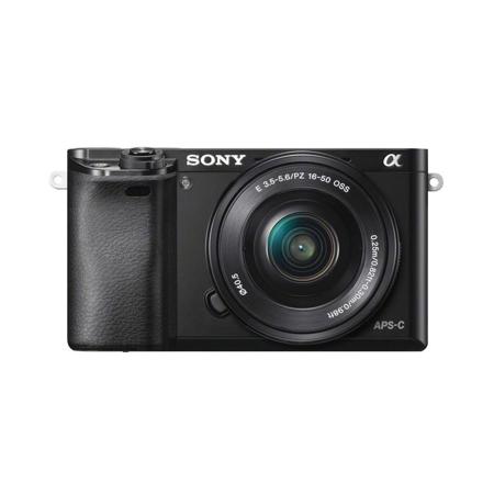 Sony Alpha A6000 Mirrorless with 16-50mm & 55-210mm OSS Lenses, Black