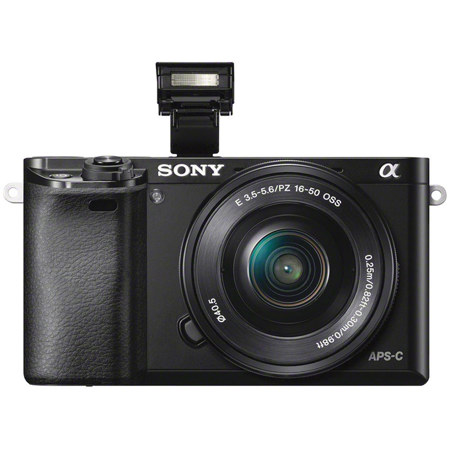 Sony Alpha A6000 Mirrorless with 16-50mm & 55-210mm OSS Lenses, Black