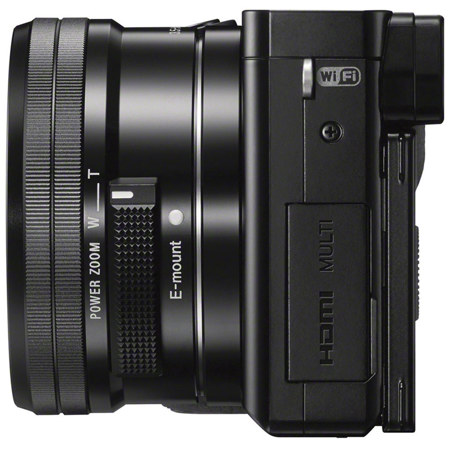 Sony Alpha A6000 Mirrorless with 16-50mm & 55-210mm OSS Lenses, Black