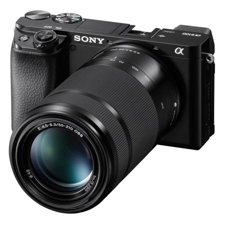 Sony Alpha a6100 Mirrorless Camera with 16-50mm & 55-210mm Lenses  ILCE6100Y/B