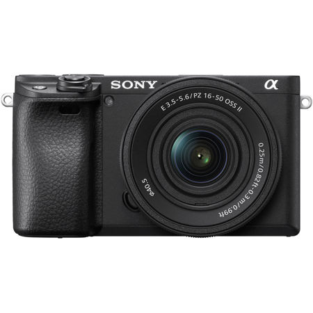 Sony Alpha a6400 Mirrorless Camera with E PZ 16-50mm f/3.5-5.6 OSS II Lens, Black