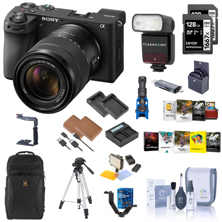 Sony A6700 with 16-50mm f/3.5-5.6 Lens Kit