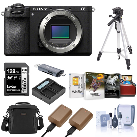 Sony Alpha a6700 Mirrorless Camera, Bundle with Accessory Kit