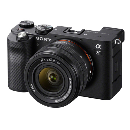 Sony Alpha 7C Mirrorless Camera with FE 28-60mm f/4-5.6 Lens, Black