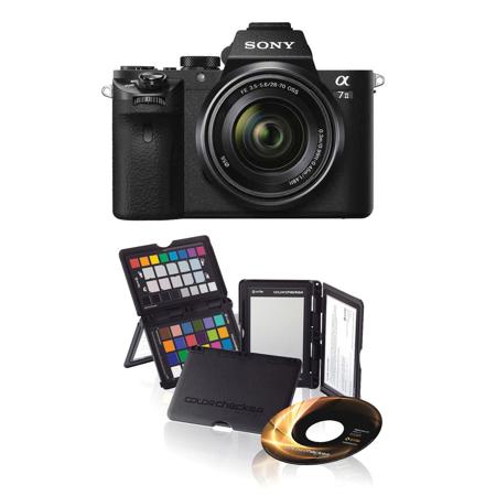 Sony Alpha a7II Mirrorless with 28-70mm OSS Lens W/ X-Rite Digital Colorchecker