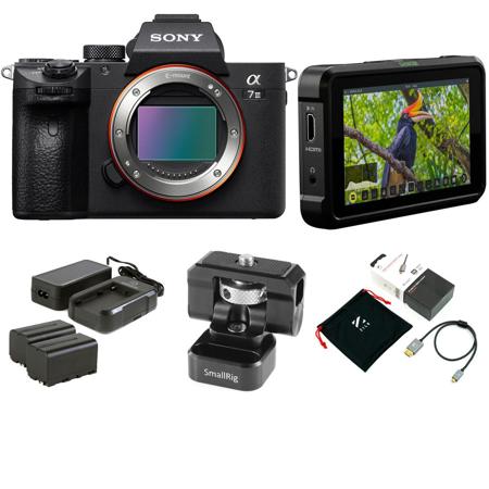 Sony Alpha a7 III 24MP UHD 4K Mirrorless Camera (Body Only) With Accessory KIT