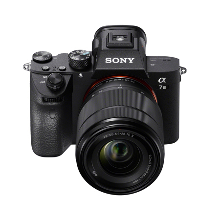 Sony Alpha a7 III 24MP 4K Ultra HD Mirrorless Camera with FE 28-70mm f/3.5-5.6 OSS II Lens, Black