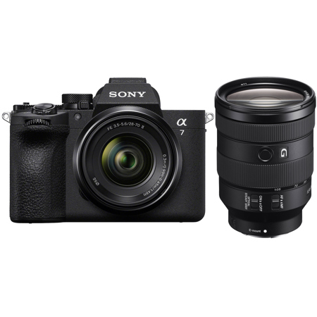 Sony a7 V Camera w/FE 28-70mm f/3.5-5.6 OSS II and FE 24-105mm f/4 G OSS Lens