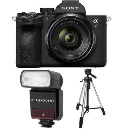 Sony Alpha a7 V Camera w/FE 28-70mm f/3.5-5.6 OSS II Lens and Accessory Kit