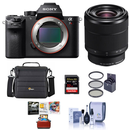 Sony a7R II Alpha FF Mirrorless Camera with FE 28-70mm f/3.5-5.6 OSS W/ACC KIT