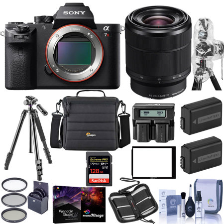 Sony a7R II Alpha FF Mirrorless Camera with FE 28-70mm f/3.5-5.6 OSS W/ACC KIT