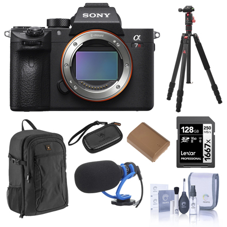 Sony Alpha a7R IV Mirrorless Camera (V2), Bundle with Essentials Kit