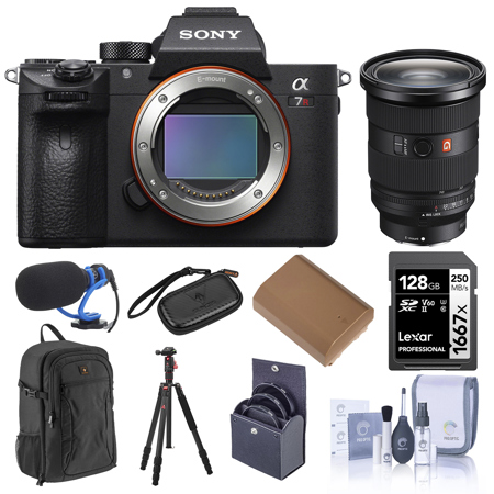 Sony Alpha a7R IV Camera (V2) with FE 24-70mm f/2.8 GM Lens, w/Essentials Kit