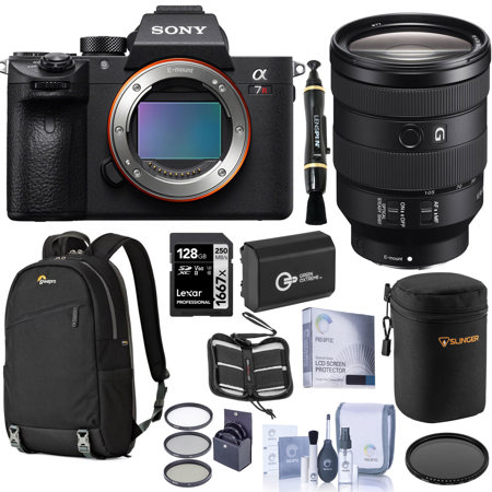 Sony Alpha a7R IV Mirrorless Camera (V2) w/FE 24-105mm f/4 Lens, Accessory Kit