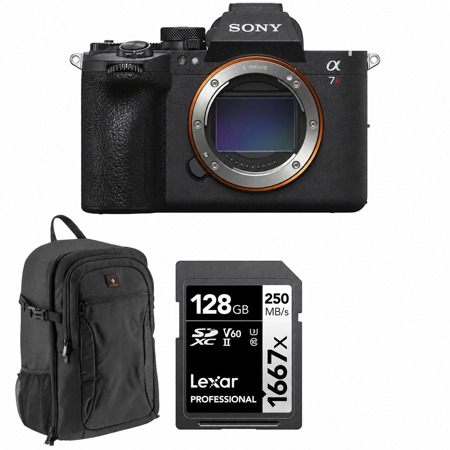 Sony Alpha a7R VI Mirrorless Camera, Bundle w/128GB Memory Card,Battery,Backpack